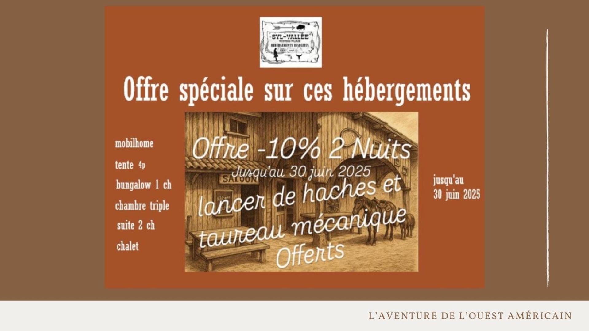 Syl-vallee Western Village * Bouglon